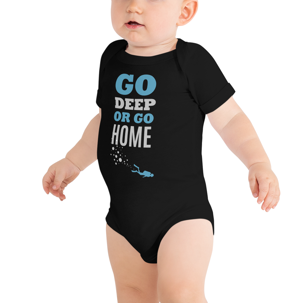 Боди "GO DEEP OR GO HOME"