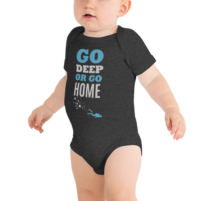 Боди "GO DEEP OR GO HOME"